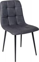 Стул Алвест AV 406-N (графитовая замша Kiprus 13/черный)
