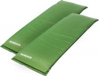 Самонадувающийся коврик Sundays ZC-SIM001-2 (10 см, 2 шт, оливковый)