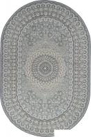 Ковер для жилой комнаты Merinos Cuba F399-OVAL-BLUE (2х3)