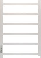 Полотенцесушитель Granula Квадро 50x80 (терморегулятор с таймером слева, белый глянец)