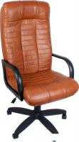Офисное кресло Деловая обстановка Атлант Стандарт кожа люкс (мадрас 2001 виски)