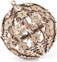 Сборная модель Eco-Wood-Art Новогодний шар