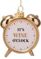 Елочная игрушка Vondels Будильник. It's wine o'clock 2250101090013