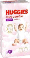 Трусики-подгузники Huggies Ultra Comfort Mega 3 Girl (54 шт)