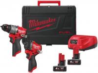 Milwaukee M12FPP2X2-402X 4933498741 (шуруповерт, винтоверт, 2 АКБ, кейс)