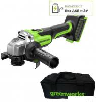 Угловая шлифмашина Greenworks AG5900 3201007 (без АКБ, сумка)