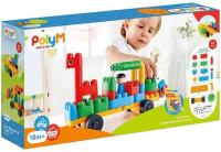 Конструктор PolyM Смотритель зоопарка и автомобили 760006_HP (40эл)