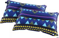 Подушка туристическая Mio Tesoro TBD0371514901A (2 шт, темно-синие полосы)