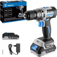 Дрель-шуруповерт Deko ZKCD20V One+ 084-1003 (с 2-мя АКБ, кейс)