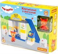 Конструктор Полесье Три кота. Карамелька в магазине 77469