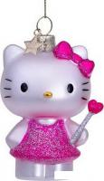 Елочная игрушка Vondels Hello Kitty с волшебной палочкой 1211234090043