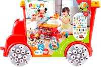 Конструктор PolyM Креатив Пожарно-спасательная машина 761821_HP