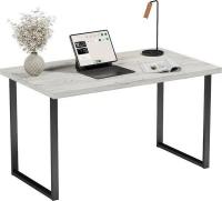 Стол Soma Bliss 36 120x66 (дуб крафт белый/черный)