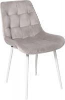 Стул Алвест AV 405 (бежевый бархат Confetti smoke/белый)