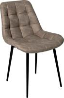 Стул Алвест AV 405 (песочная замша Kiprus 03/черный)