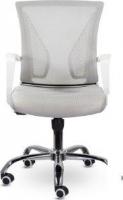 Офисное кресло UTFC Энжел СН-800 (TW-71/Е71-к/серебристый/белый хром)