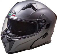 Мотошлем AIM JK906 906-005-M (M, серый металлик)