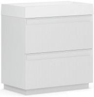 Belux Тумба под умывальник Базель Н 80-02 (18, белый матовый)
