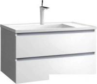 Belux Тумба под умывальник Фаворит НП 100-02 (1, белый глянцевый)