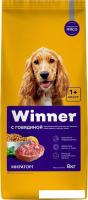 Сухой корм для собак Мираторг Winner для взрослых собак средних и крупных пород с говядиной (8 кг)