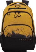 Школьный рюкзак Grizzly RU-630-2 (черный/хаки)