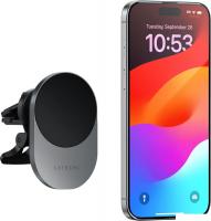Держатель для смартфона Satechi Qi2 Wireless Car Charger 15W (серый космос)