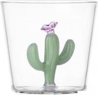 Стакан для воды и напитков Ichendorf Milano Desert Plants 09354316 (зеленый кактус)
