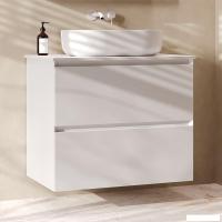Belux Тумба под умывальник Luna НП 80-02 (18, белый матовый)