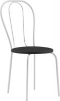 Стул Mio Tesoro Тюльпан Плюс (черный/белый)