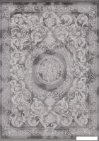 Ковер для жилой комнаты Radjab Carpet Амаль Прямоугольник 0916A (2x4, Grey/Cream)