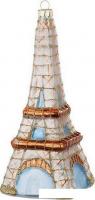 Елочная игрушка Inge's Christmas Figural Glass Ornaments. Эйфелева башня 64653H120