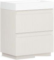 Belux Тумба под умывальник Базель Н 70-02 (180, светлый миндаль матовый)