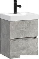 Belux Тумба под умывальник Бостон НП 40-02 (31, бетон чикаго/светло-серый)