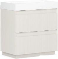 Belux Тумба под умывальник Базель Н 80-02 (180, светлый миндаль матовый)