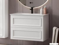 Belux Тумба под умывальник София НП 65-02 (1, белый глянцевый)