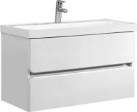 Belux Тумба под умывальник Бостон НП 90-02 (1, белый глянец)