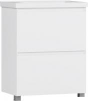 Belux Тумба под умывальник Киото Н 70-02 (1, белый глянцевый)