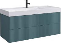 Belux Тумба под умывальник Сиртаки НП 120-02 (179, голубой малахит матовый)