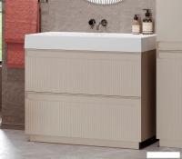 Belux Тумба под умывальник Базель Н 90-02 (180, светлый миндаль матовый)