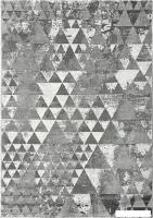 Ковер для жилой комнаты Sahan Alvita 8333A-S-GREY-CREAM K25 (2.5x3.5)