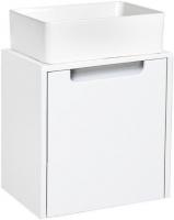 Runo Тумба под умывальник Бари Микра 40 (подвесная, белый)