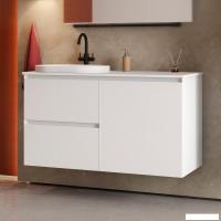 Belux Тумба под умывальник Luna НП 120-03 К (18, белый матовый)