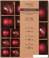 Елочная игрушка Inge's Christmas One-Two-Tree! 15333P418 (16шт, винтажный розовый)