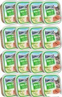 Пресервы Happy Cat Minkas Duo Паштет из птицы и ягненка 16х100 г