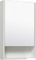 Runo Шкаф с зеркалом для ванной Микра 40