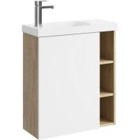 Aqwella Тумба под умывальник Alba ALB0106LDD + ALB0706WM