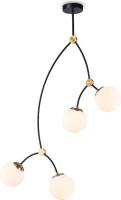 Подвесная люстра Ambrella light Traditional TR2575/4 BK/SB