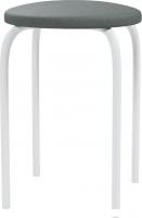 Табурет Mio Tesoro Чико (серый/белый)