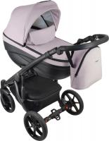 Универсальная коляска Bexa Ideal Eco IE 07(2 в 1, черный/пудра кожа)