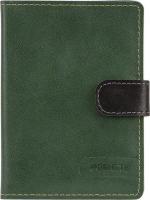 Кошелек Poshete 604-141NPK-GNB (зеленый/черный)